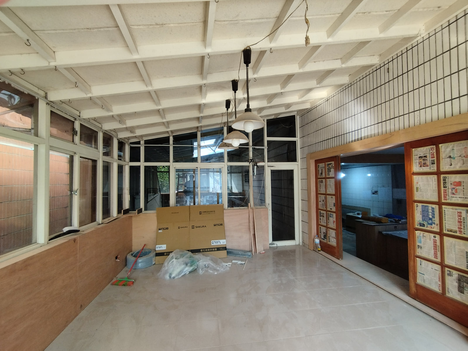 玻璃屋重新整理