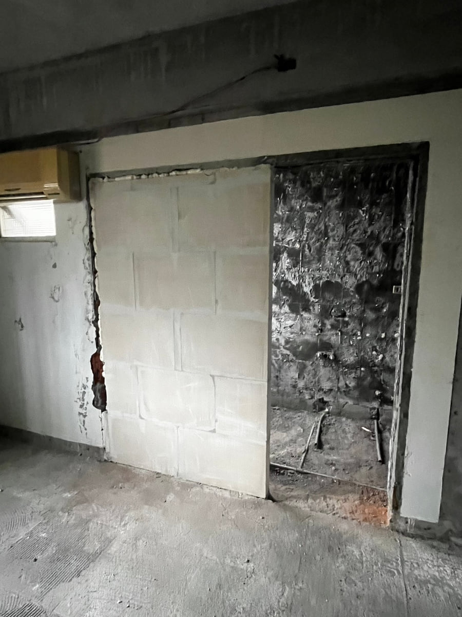 依新格局砌隔間