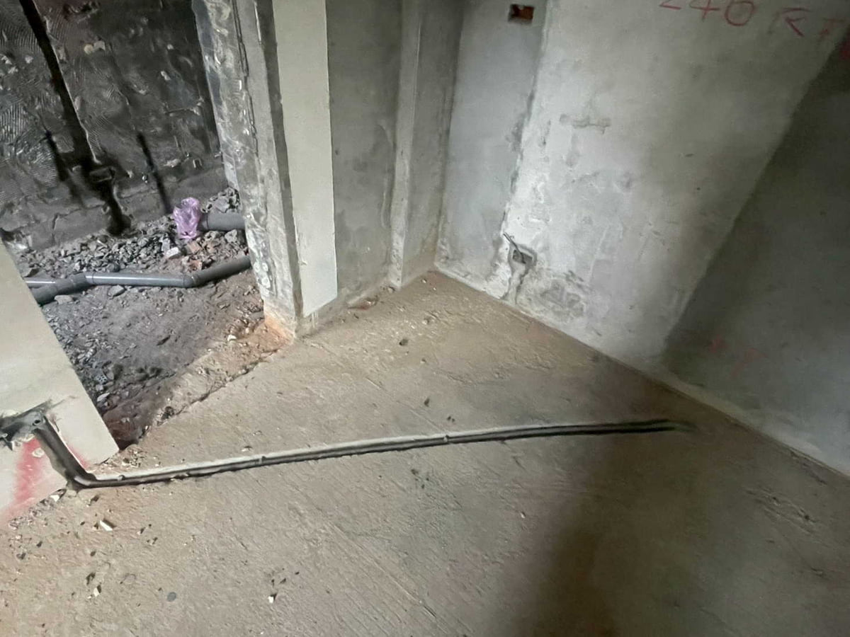 地面重新配管