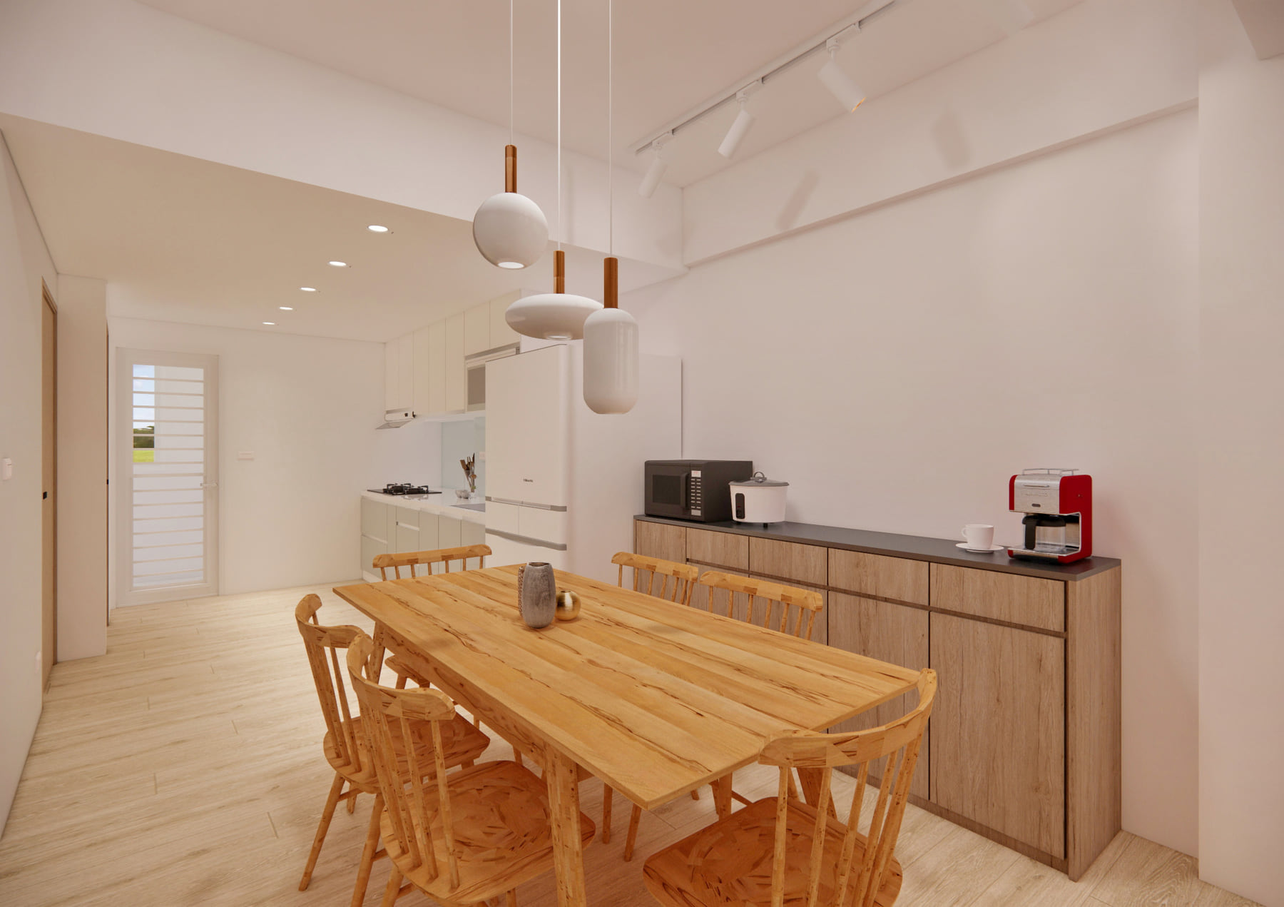3D 模擬・餐廳